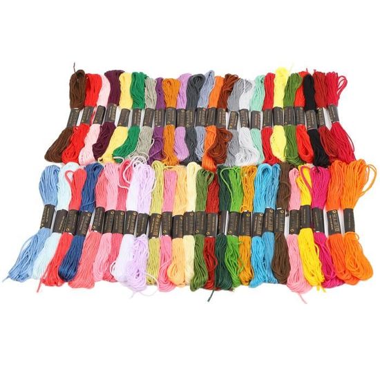 60 Pièces Fils à Coudre 60 Couleurs Polyester 250Y... - Grandado