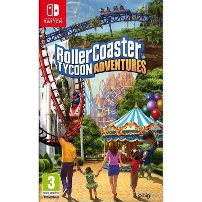 Roller Coaster Tycoon Jeu Switch