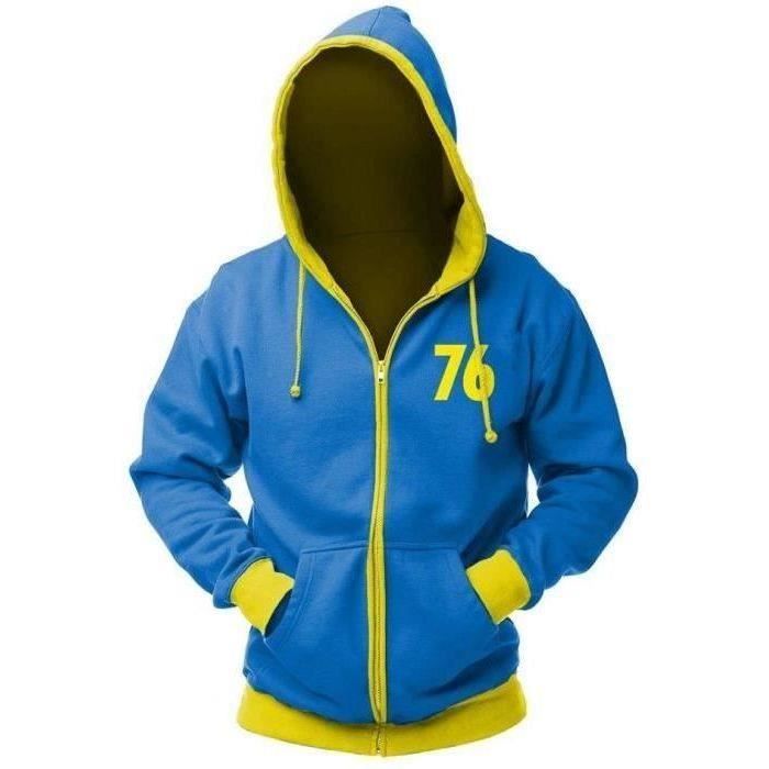 Fallout Vault 76 Sweat à capuche zippé Fallout Vault 76 Sweat à capuche zippé