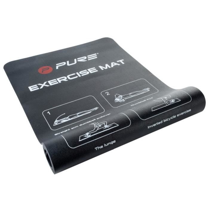 P162 Pure2Improve Tapis d'exercice 182 x 61 cm noir P2I200060