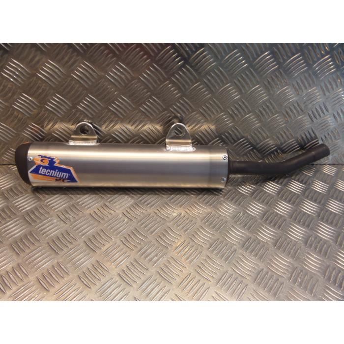 silencieux art tecnium pot echappement alu cross 2 temps moto tm 250 300 mx 2002 - 12 TM-D6250/300-2 bihr 7690591