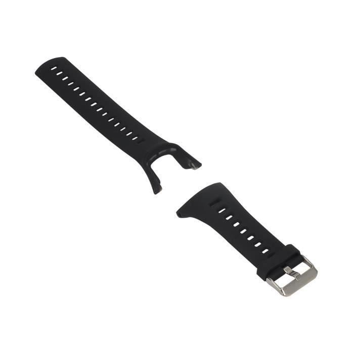 Silicone Sport Bracelet Bandoulière pour SUUNTO AMBIT série 1-2-3 en noir