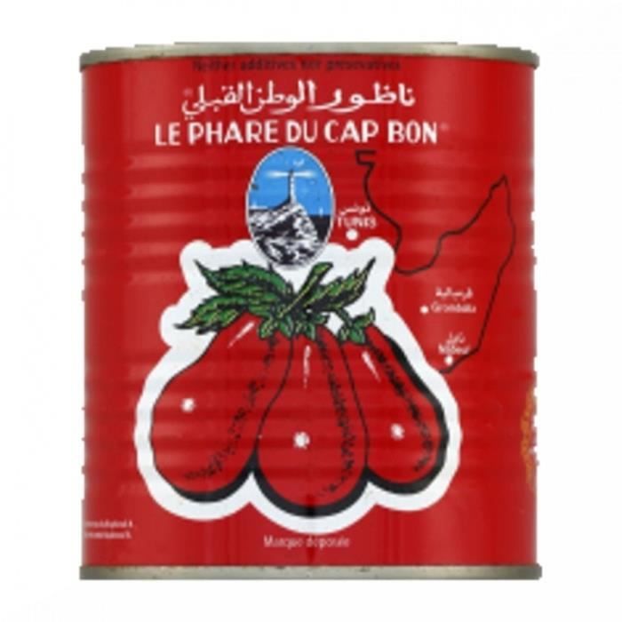 Double concentré tomate - Le Phare du Cap Bon - conserve 800g (4/4)