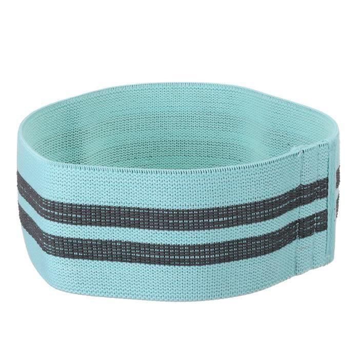 Bande d'Exercice Bande Elastique Fitness Equipement Pour Musculation Pilate VERT CIEL