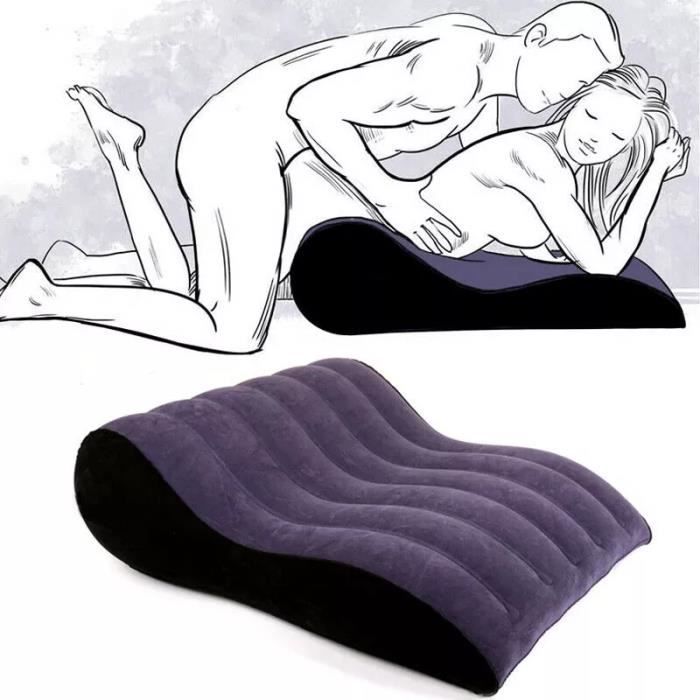 Oreiller compensé gonflable pour le sexe, coussin lombaire, aide à la Position d'amour, jouet inclinable pour Couple amoureux jeu
