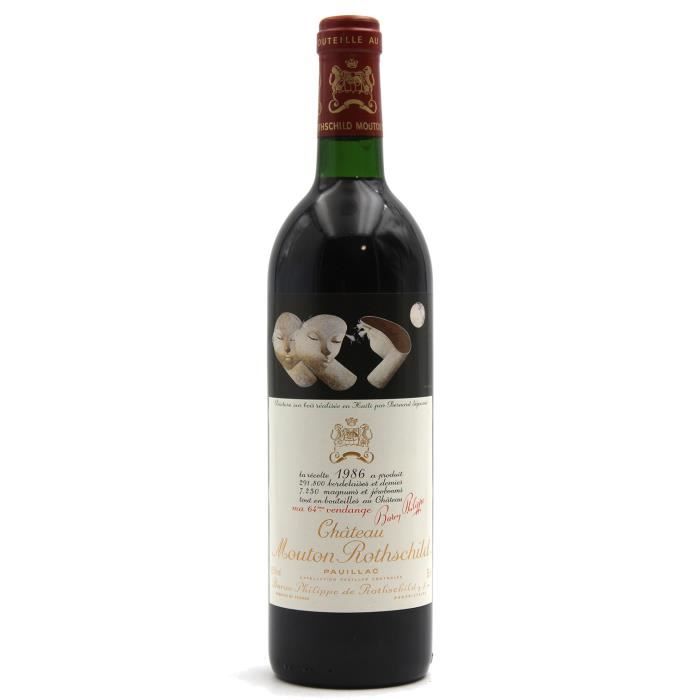 Château Mouton Rothschild 1986 75cl AOC Pauillac