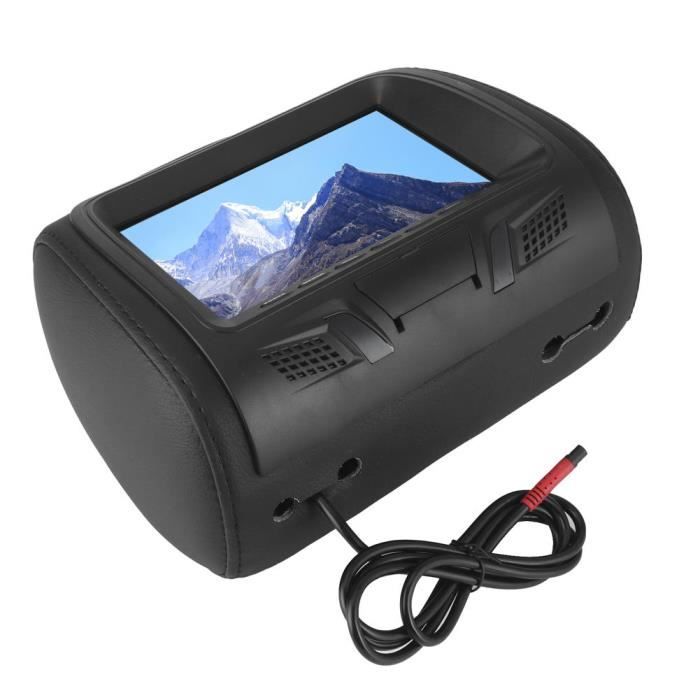 ARAMOX moniteur d'appui-tête Siège de voiture arrière MP5 lecteur multimédia moniteur DVD appui-tête écran LCD 7in Bluetooth