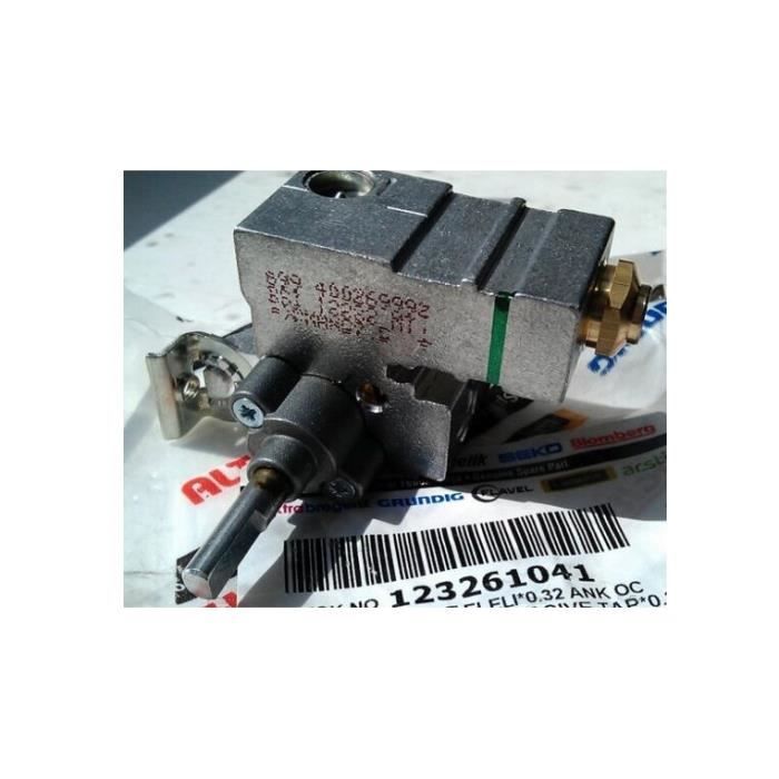 Beko 12361041 Robinet à gaz plaque de cuisson