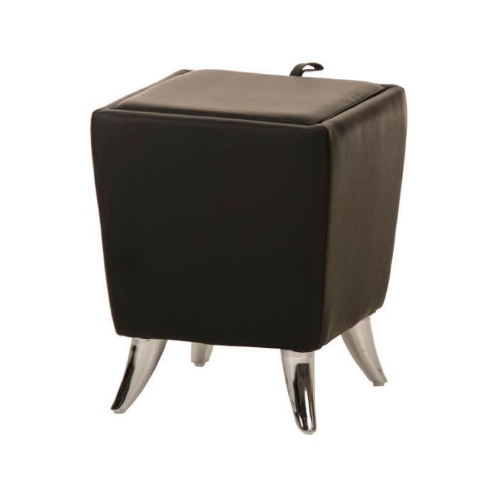 CLP Tabouret de design ROXY, assise très élégante avec coffre de rangement et coussins, hauteur de l’assise 45 cm, 12 couleurs au...