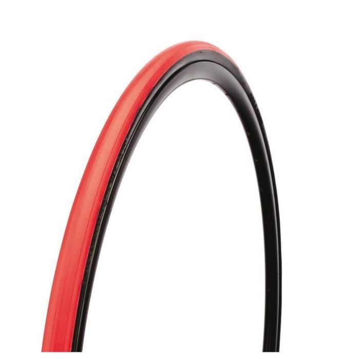 PNEU VELO ROUTE 700X23 ROUGE FLANC NOIR SA -205 23-622 vélo course fixie singlespeed 700 x 23c