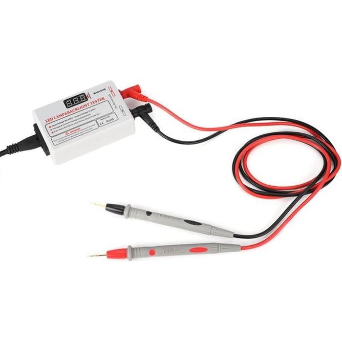 ESTINK Test de rétroéclairage LED TV 0-260V testeur de LED multifonctionnel testeur de rétroéclairage TV outil de test de
