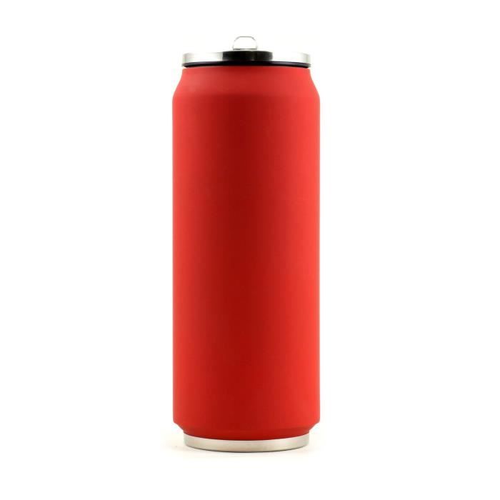 YOKO DESIGN Canette isotherme 500 ml - Rouge mat