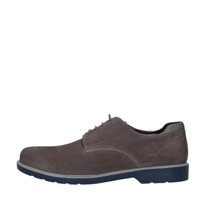 Geox U028WB00022 chaussures de tennis faible homme GRIS