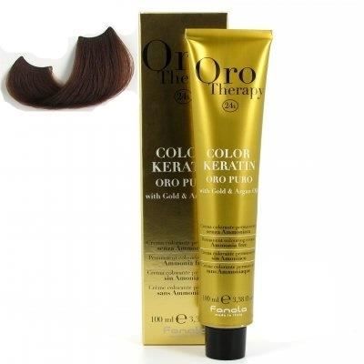 color keratin oro puro n°6.14 chocolat fondant …