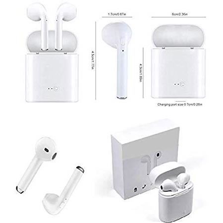 Ecouteur sans fil + kit pieton + micro ozzzo blanc pour apple iphone 6