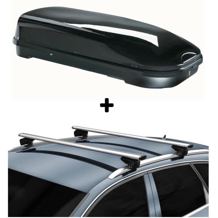 Coffre de Toit VDP-FL580 + Porte-Rampe Renault Kadjar à Partir De 15 Aufliegende Garde-Corps