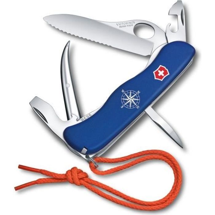 Victorinox Skipper Pro avec Demanilleur - Couteau Suisse 111 mm - 12 Fonctions