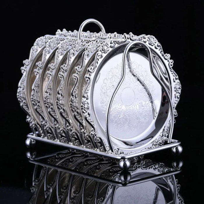 Présentoir à Gâteau En Plaqué Argent - Diamètre 19 Cm, Hauteur 20 Cm