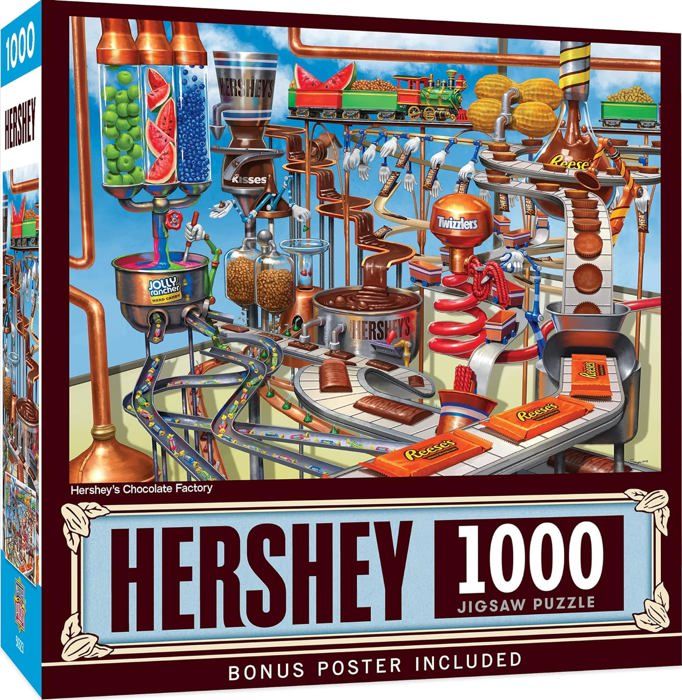 HUADADA – Puzzle 1000 Pièces Salon De Thé Britannique – Style Dessin Animé Pastel – 70x50 Cm – Affiche 1:1 Incluse