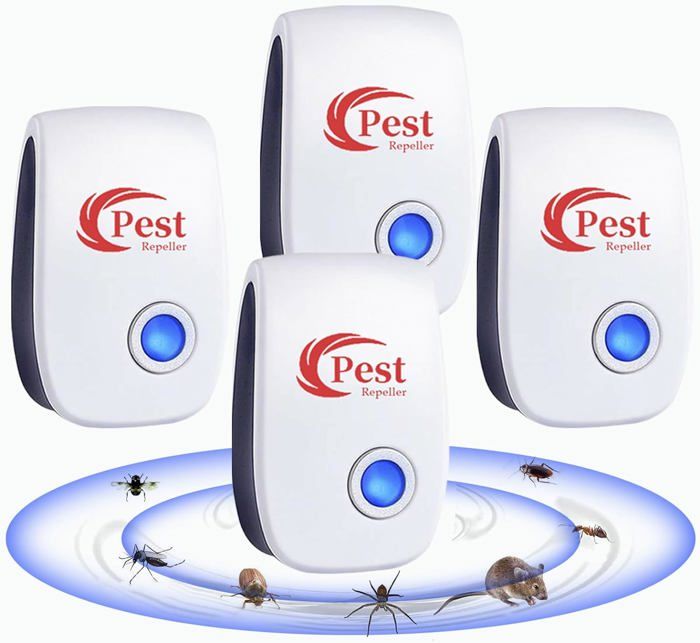 Répulsif Ultrason Anti-Rongeurs Insectes, 6 Pcs Ultrason Anti Moustique Ultrason Souris Et Rats Interieur Repulsif Electronique Insectes Pour Souris Rats Fourmis Araignees Moustiques 87125163