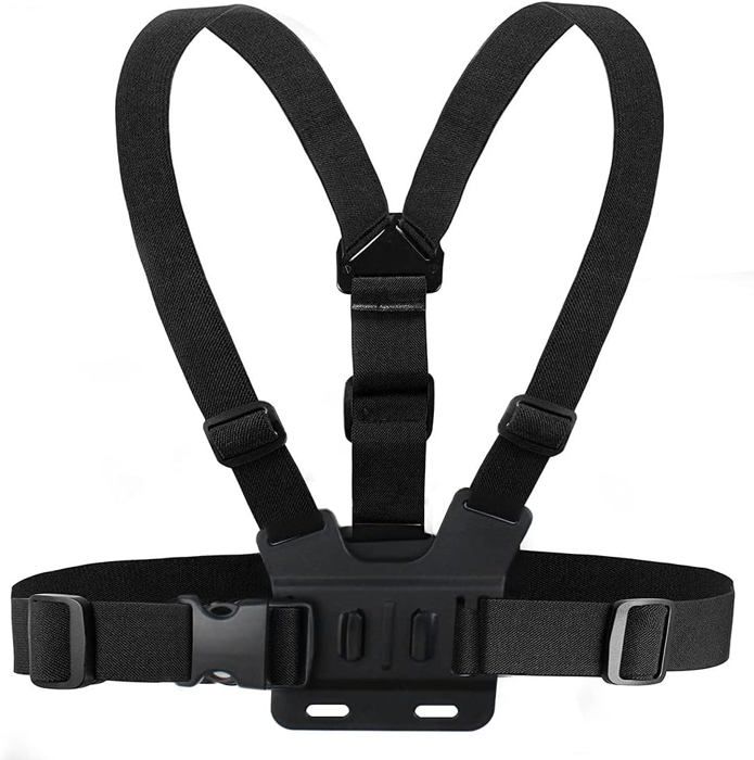 Sangle De Poitrine Réglable Pour Sac à Dos Et Accordéon - 2 Pièces, Noire, Plastique Et Sangle, Confortable