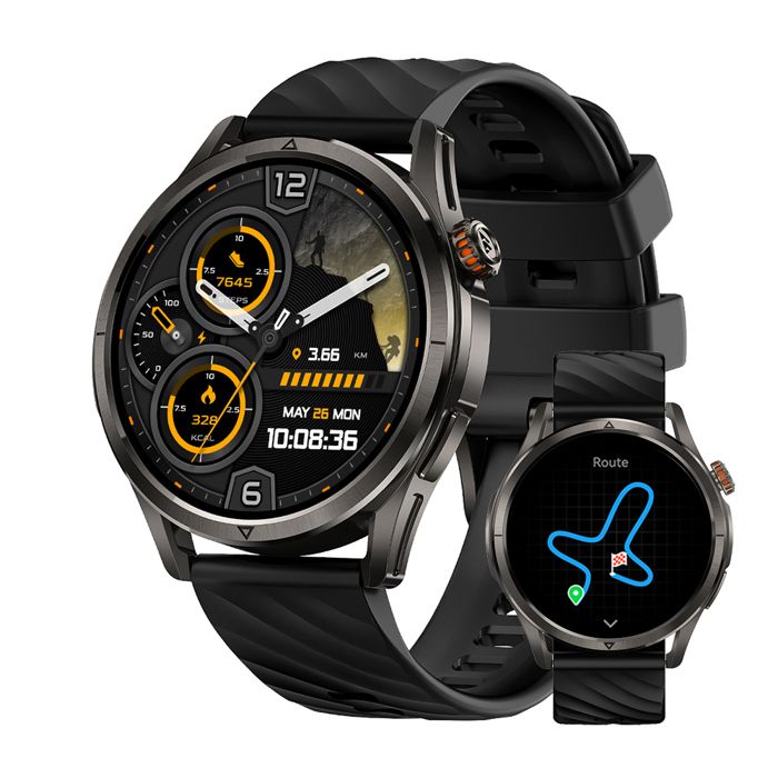 Montre Connectée homme SmartWatch Sport KOSPET R10 GPS integré 5ATM 1.43 Tracker dActivit Android iOS Samsung Xiaomi Iphone - vue 2