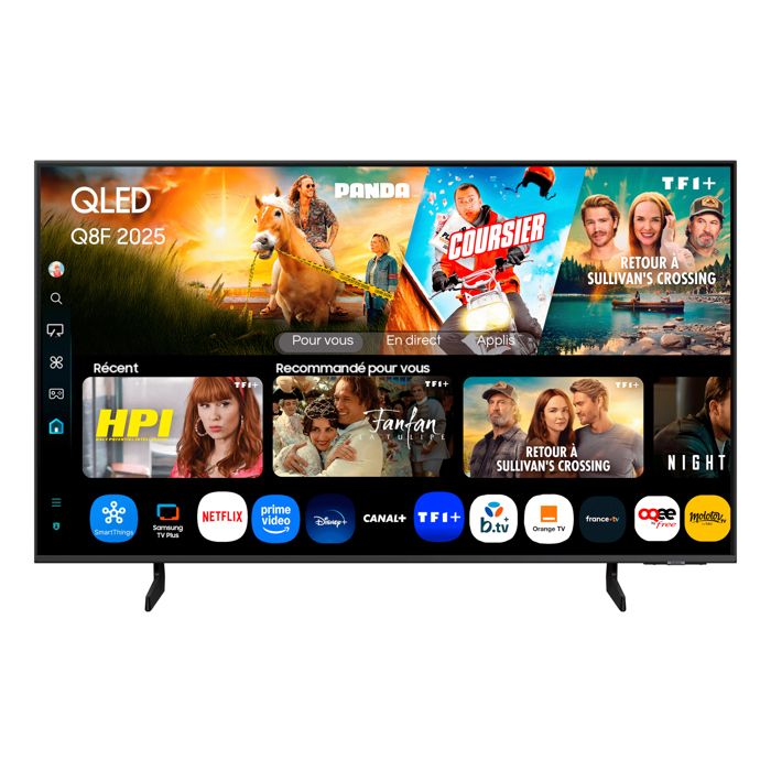TV QLED TQ50Q8FA 4K AI SmartTV 2025 - vue 2
