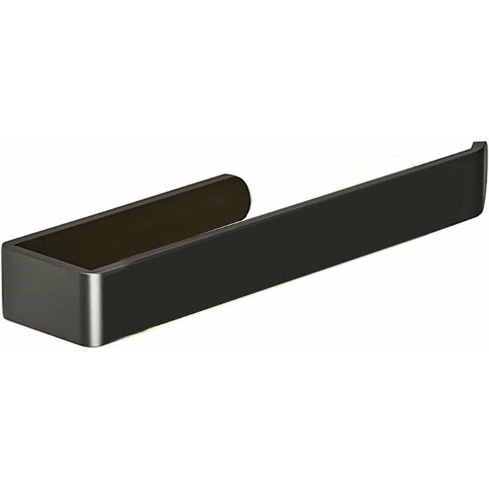 Porte Serviette Noir Accroche Serviette Salle de Bain Porte Torchon sans Perçage Noir Auto-adhésif Porte Serviette Mu Étiquette