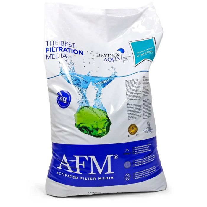 Verre AFM ng média filtrant activé Dryden Grade 1
