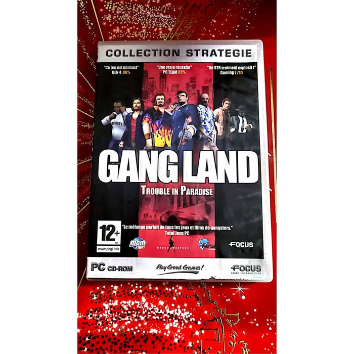 Focus Home Interactive Gang Land: Trouble In Paradise – Jeu PC Stratégie Temps Réel