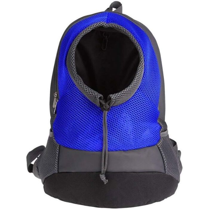 Pet porte-sac à dos pour petit chien chat Puppy(8kgs Max) On-the-Go Travel Pet avant arrière sac perméable à lair Soft Mesh Pup Pac