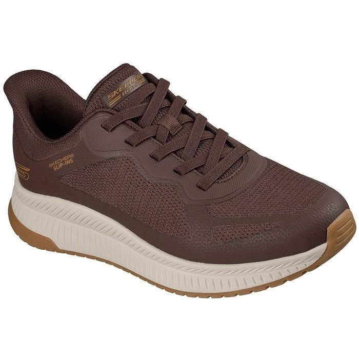 Baskets Skechers Bobs Squad 4 Marron Homme Baskets Skechers Bobs Squad 4 Marron Homme