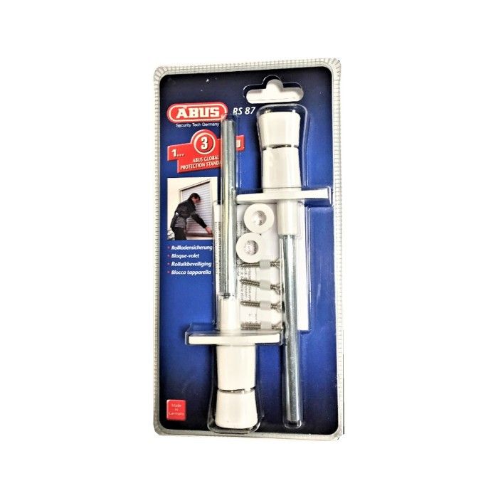 MADECOSTORE Kit Complet Store Californien à Lamelles Verticales 89mm - H280cm - Calcaire - L8