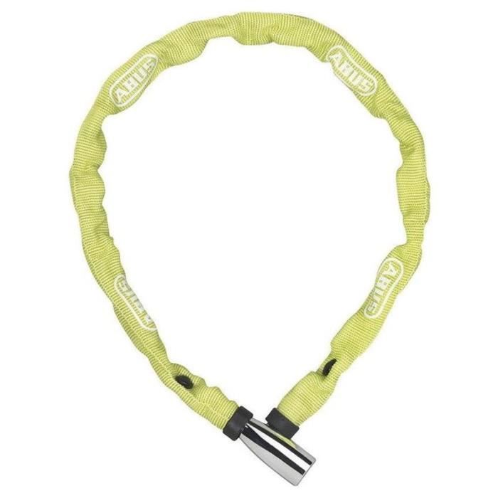 Antivol ABUS Lock-chain Web - Lime - Vélo loisir - Facile à utiliser