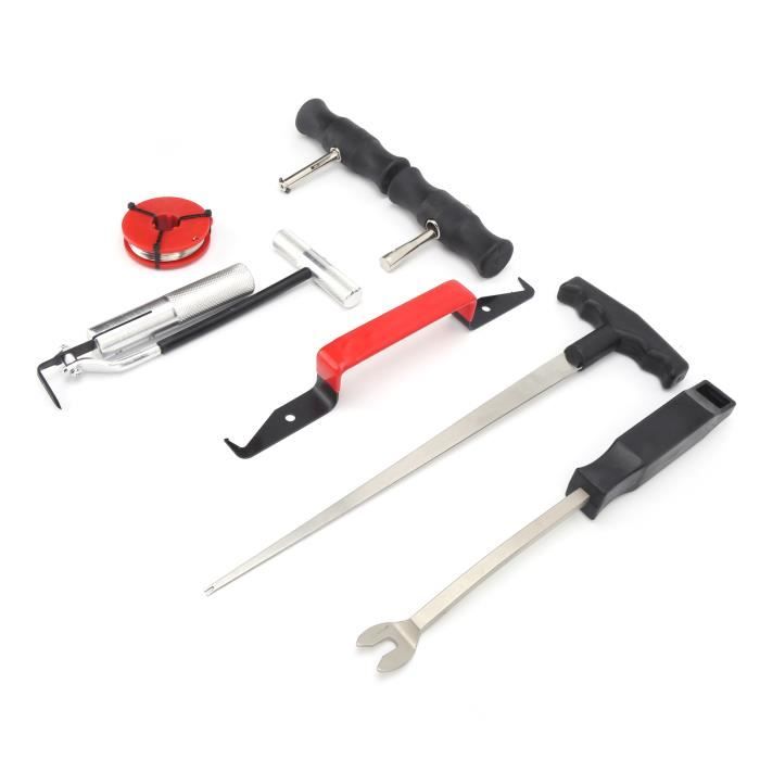 Kit Outils Démontage Pare-Brise Voiture - Accessoires Réparation Vitres Automobiles Camions