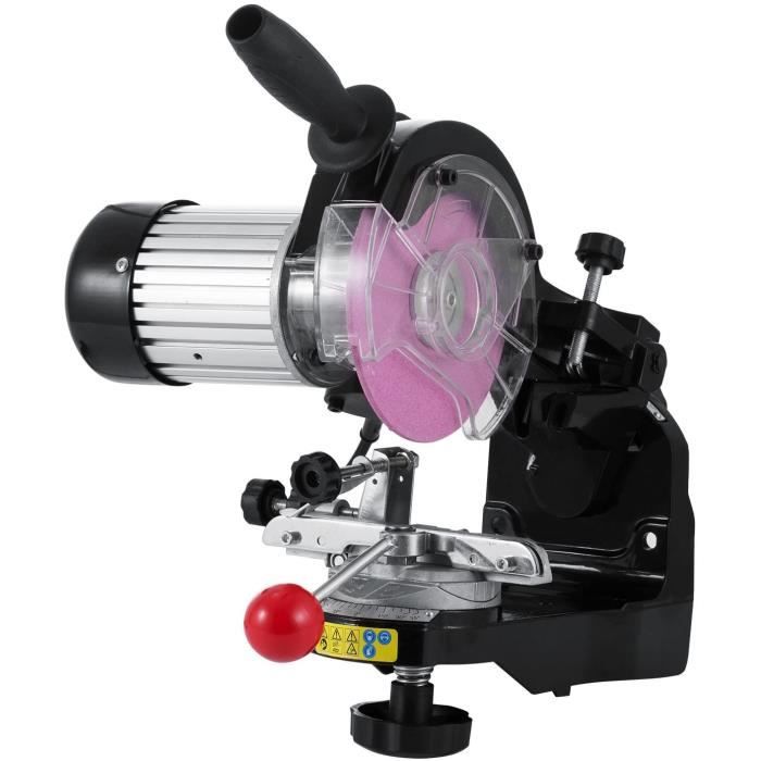Affûteur Manuel 2 En 1 Pour Chaîne De Tronçonneuse 3/8" Pas 4,0 Mm, Lime Incluse, Affûte Les Dents Et La Jauge De Profondeur