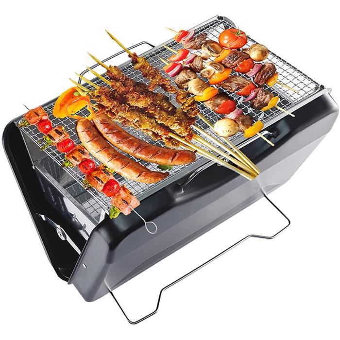 Portable Charcoal Grill BBQ Grill Pliant Barbecue Grill Extérieur en