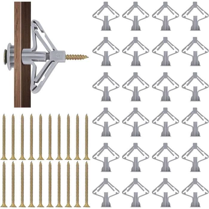 100 Chevilles Métal Expansion Plaque De Plâtre Nue 4 X 46 Mm | Leroy Merlin