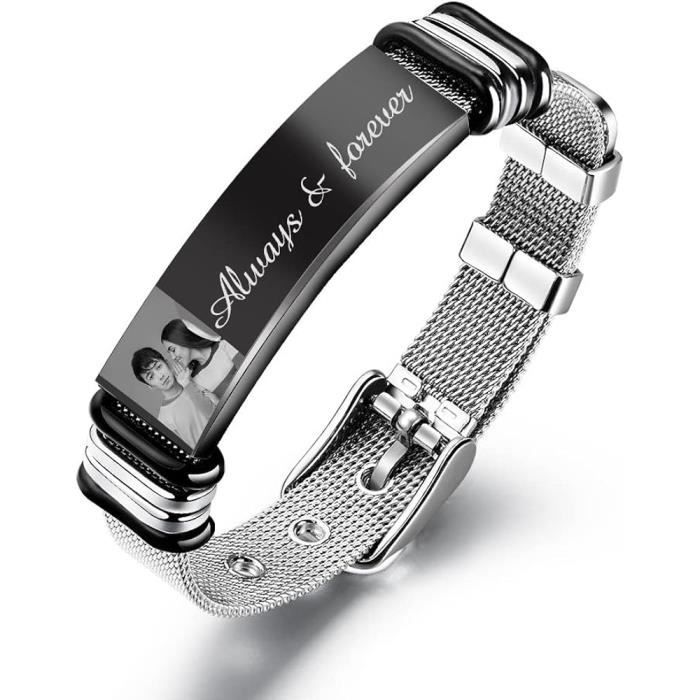 Bracelets Pour Homme Bracelet Homme ALBERTBAND Personnalisable