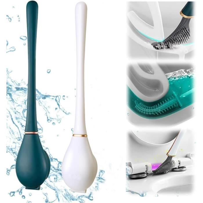 Brosse De Nettoyage En Silicone Avec Long Manche, Nettoyeur