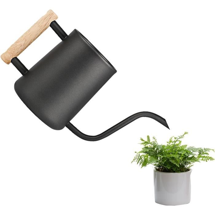 Arrosoir En Métal 4 Litres Avec Bec Amovible - Design Rustique, Poignée Ergonomique, Pour Jardin Intérieur/extérieur - 6