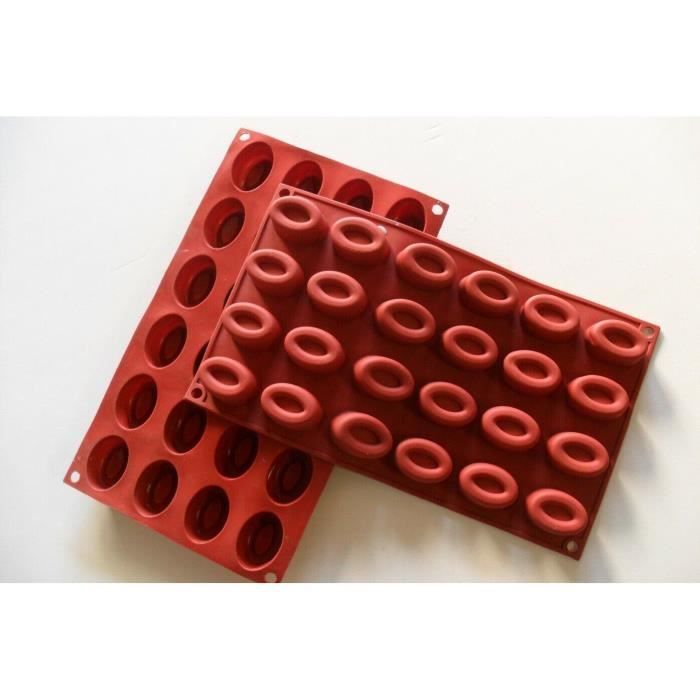 Moule Silicone 24 Petits Fours / Mini Savarin Ovale 30 X 17,5 Cm LaPetiteCaverne Cdiscount