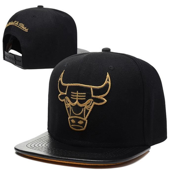 Casquette de baseball pour homme Chicago Bulls Snapback Noir Noir -  Cdiscount Prêt-à-Porter