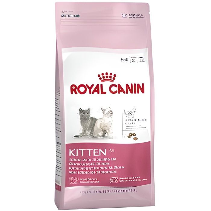 Croquettes pour chatons Royal Canin Kitten 36 S 4Kg Cdiscount Animalerie