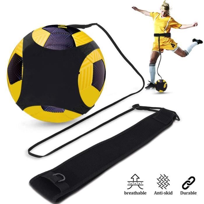 Ceinture d entrainement reglable pour football ZGEER Elastique Noir Mixte Cdiscount Sport