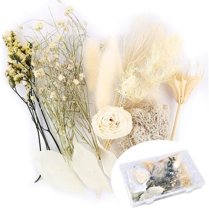 25 Sachets De Fleurs Séchées Naturelles - Pour Bougies, Savons, Résine, Décoration - Mélange De Pétales Et Herbes - 9