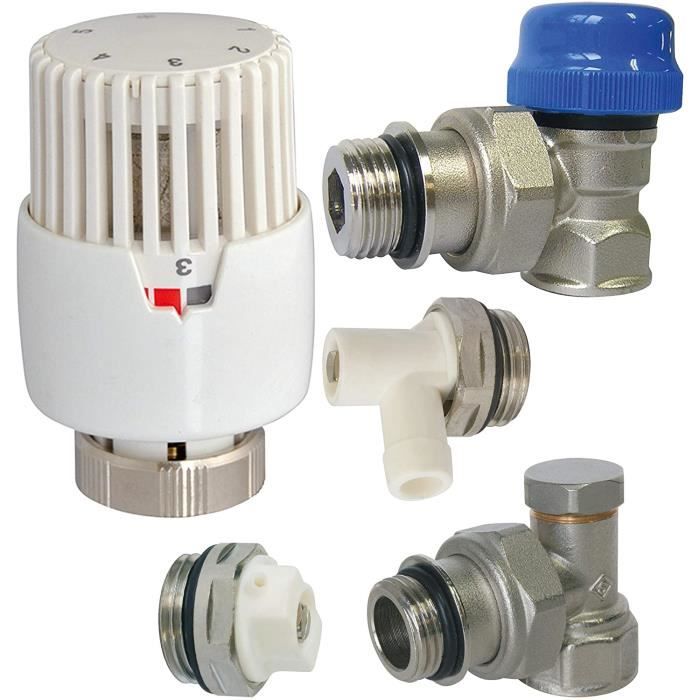 Somatherm Waschmaschinen Hahn - Selbstdichtender Anschluss 15/21-20/27