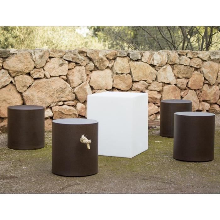 cube lumineux moovere 53cm outdoor lumière froide