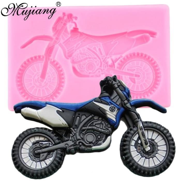 Moule A Gateaux Moules 3d En Silicone Pour Moto Yamaha Outils De Decoration De Gateaux Fondants D Anniversaire Bebe Outils De Cdiscount Maison