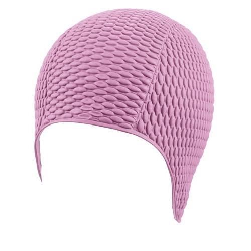 beco bonnet de bain femme bulles rose clair taille unique